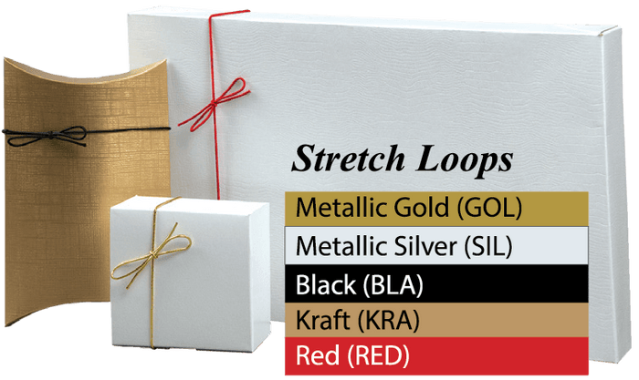 Stretch Loops: 1/16" Round Cord (100 Loops/Pkg)