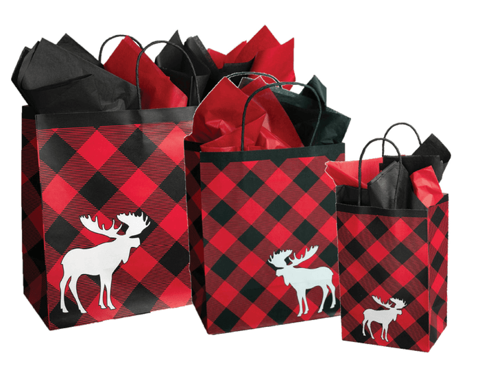 Chalet Holiday Collection Paper Shoppers