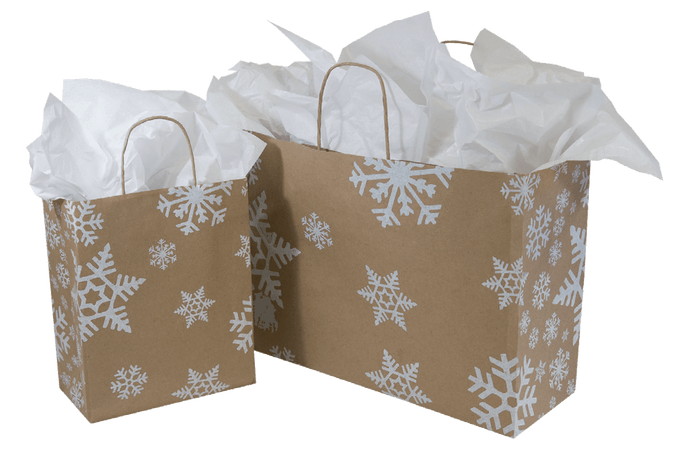 Snow Days Holiday Collection Paper Shoppers
