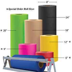 E-Commerce Packing Tissue - Standard Colors - Counter Rolls